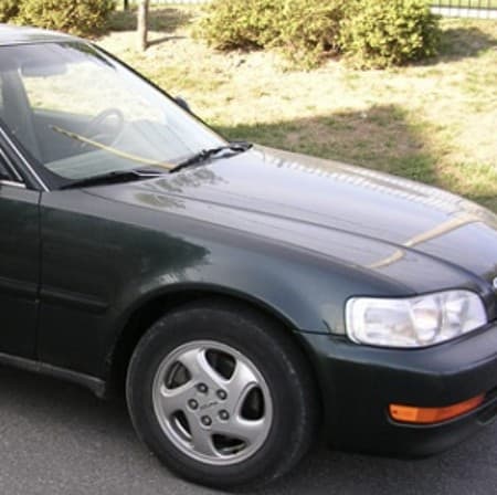 Before: Oxidized, Dull Paint