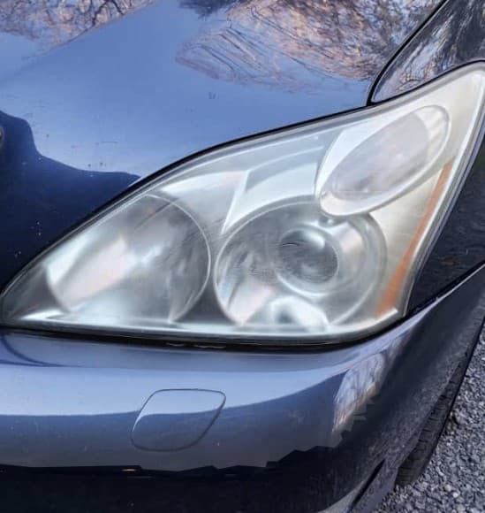 Before: Foggy Headlights